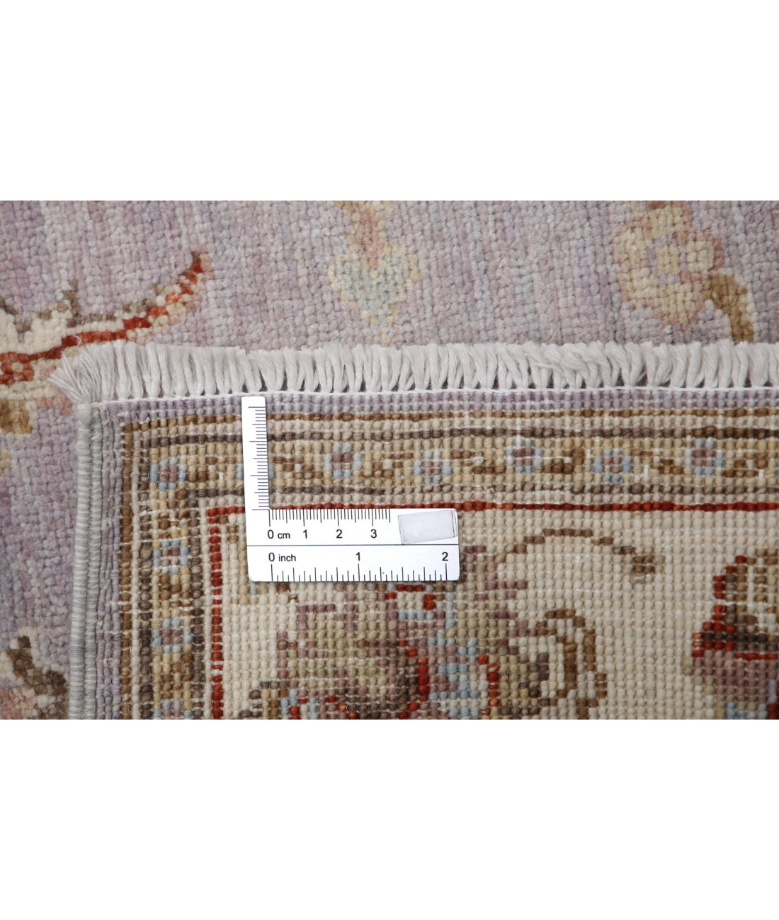 Ziegler 2'8'' X 3'9'' Hand-Knotted Wool Rug 2'8'' x 3'9'' (80 X 113) / Grey / Ivory