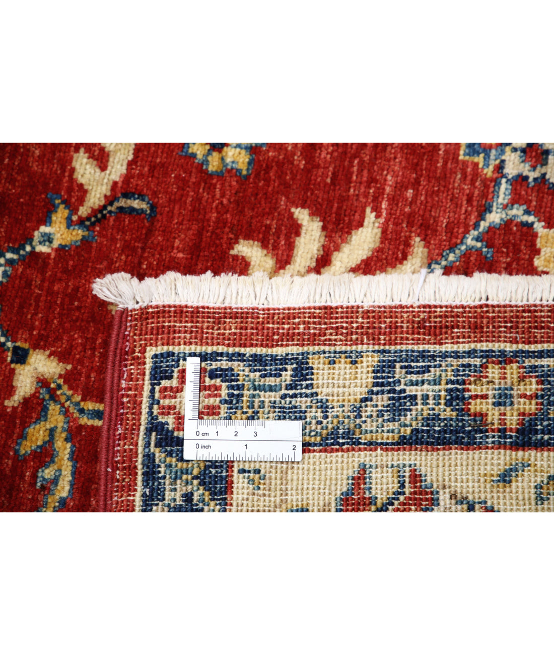 Ziegler 5'7'' X 8'1'' Hand-Knotted Wool Rug 5'7'' x 8'1'' (168 X 243) / Red / Ivory