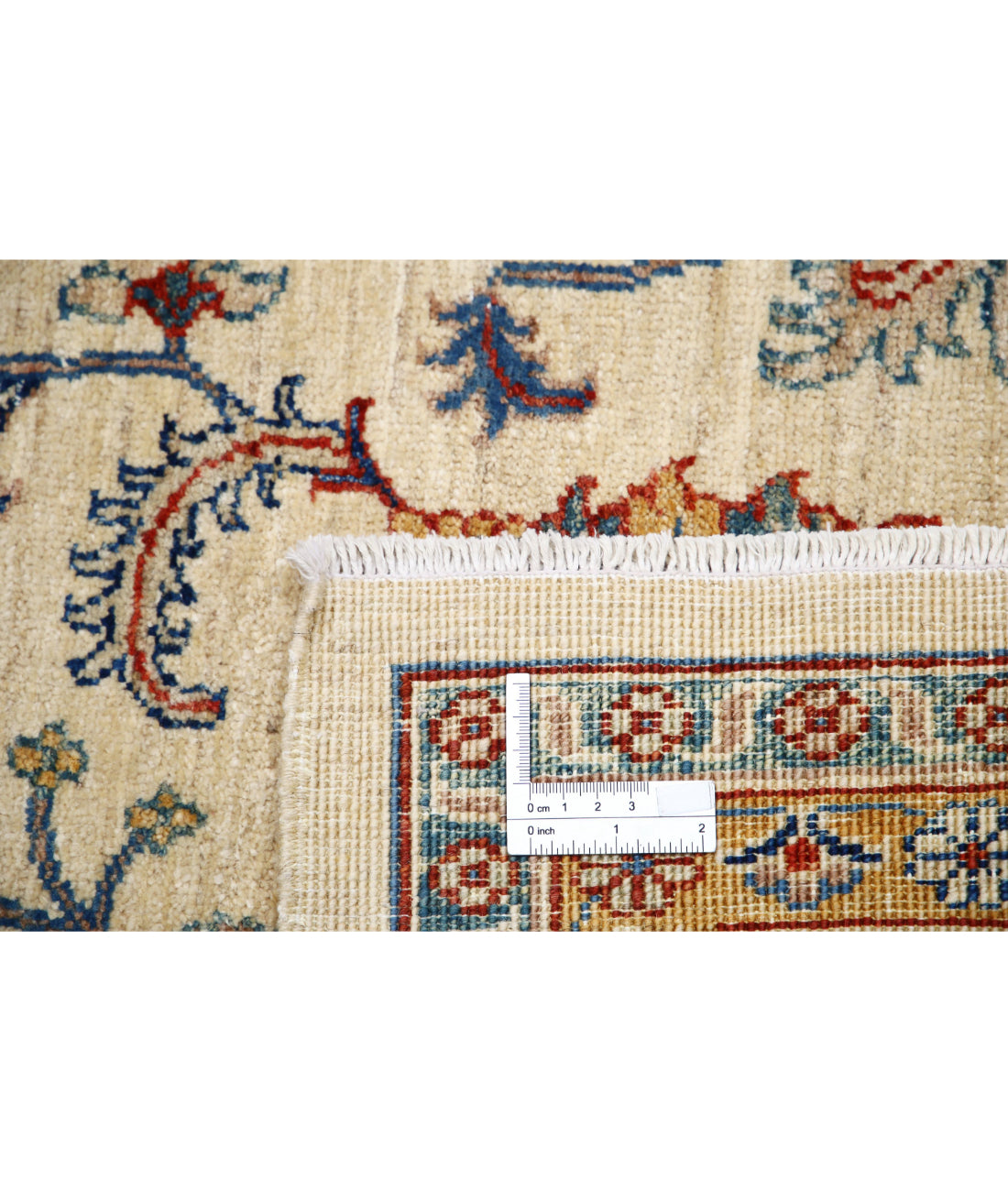 Ziegler 5'8'' X 7'10'' Hand-Knotted Wool Rug 5'8'' x 7'10'' (170 X 235) / Ivory / Red