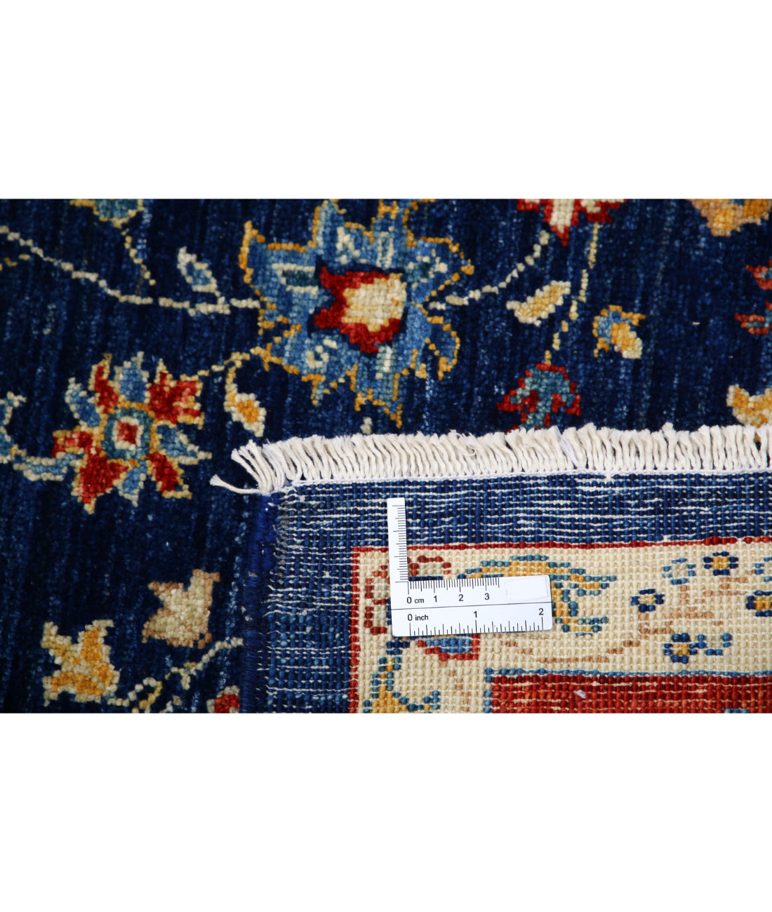 Ziegler 5'7'' X 7'10'' Hand-Knotted Wool Rug 5'7'' x 7'10'' (168 X 235) / Blue / Red