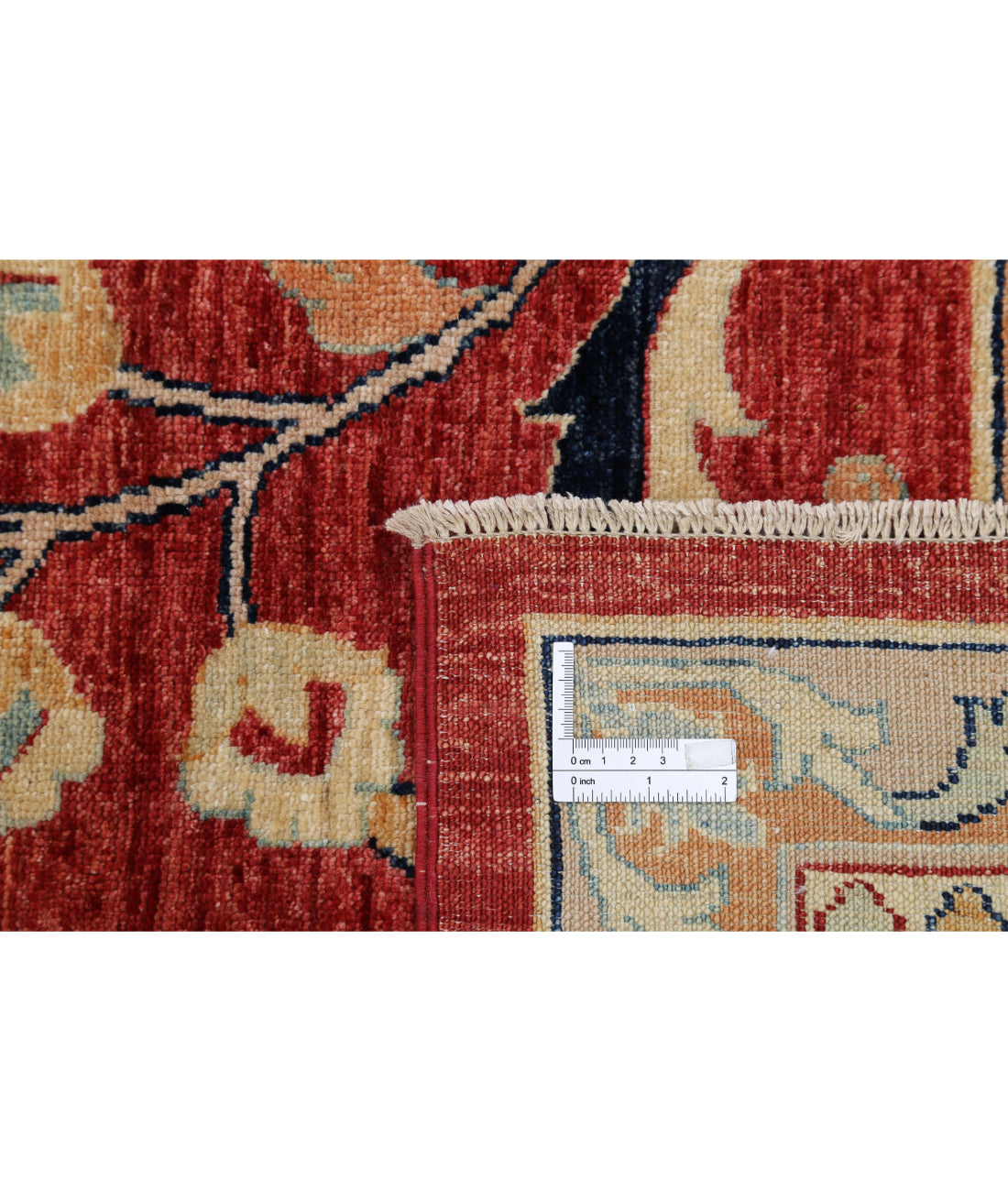 Ziegler 11'6'' X 16'9'' Hand-Knotted Wool Rug 11'6'' x 16'9'' (345 X 503) / Red / Blue