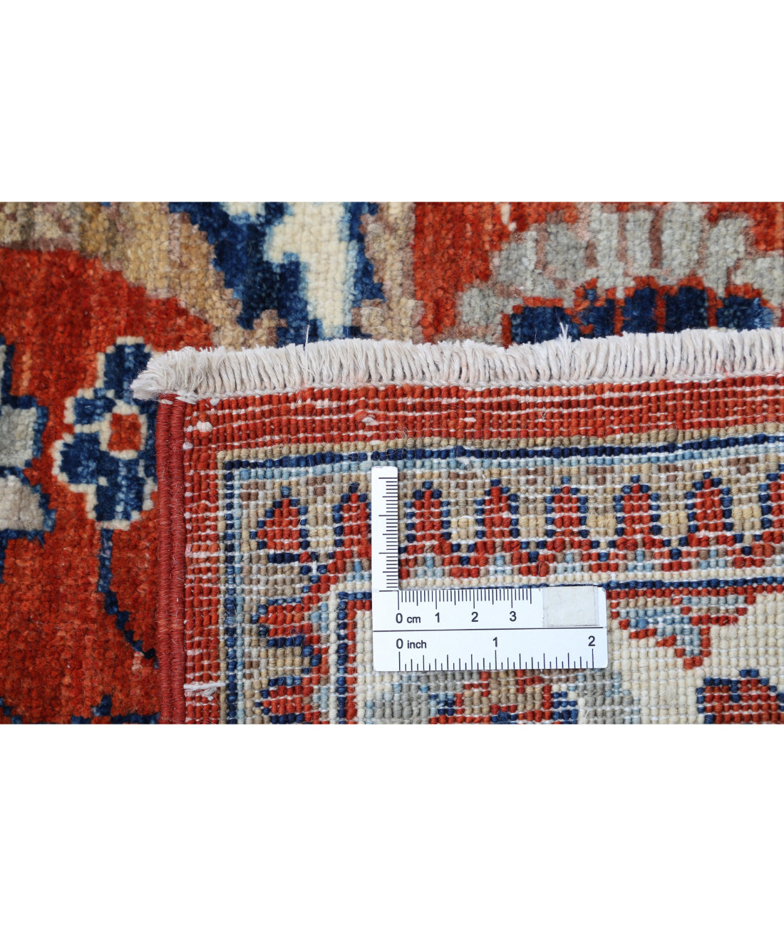 Heriz 7'11'' X 9'10'' Hand-Knotted Wool Rug 7'11'' x 9'10'' (238 X 295) / Red / Blue