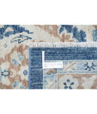 Ziegler 9'9'' X 13'10'' Hand-Knotted Wool Rug 9'9'' x 13'10'' (293 X 415) / Blue / Ivory