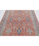 Ziegler 5'11'' X 8'10'' Hand-Knotted Wool Rug 5'11'' x 8'10'' (178 X 265) / Peach / Grey