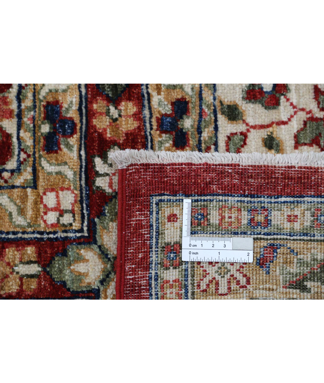 Bakhtiari 8'0'' X 10'0'' Hand-Knotted Wool Rug 8'0'' x 10'0'' (240 X 300) / Red / Ivory