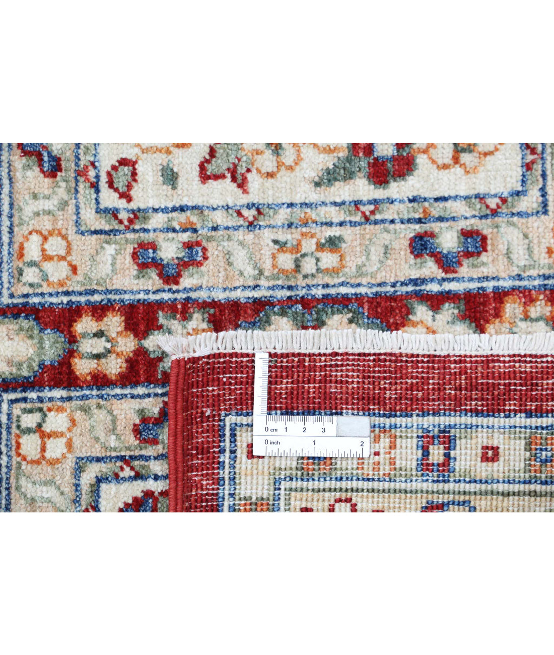 Bakhtiari 5'5'' X 8'6'' Hand-Knotted Wool Rug 5'5'' x 8'6'' (163 X 255) / Red / Ivory