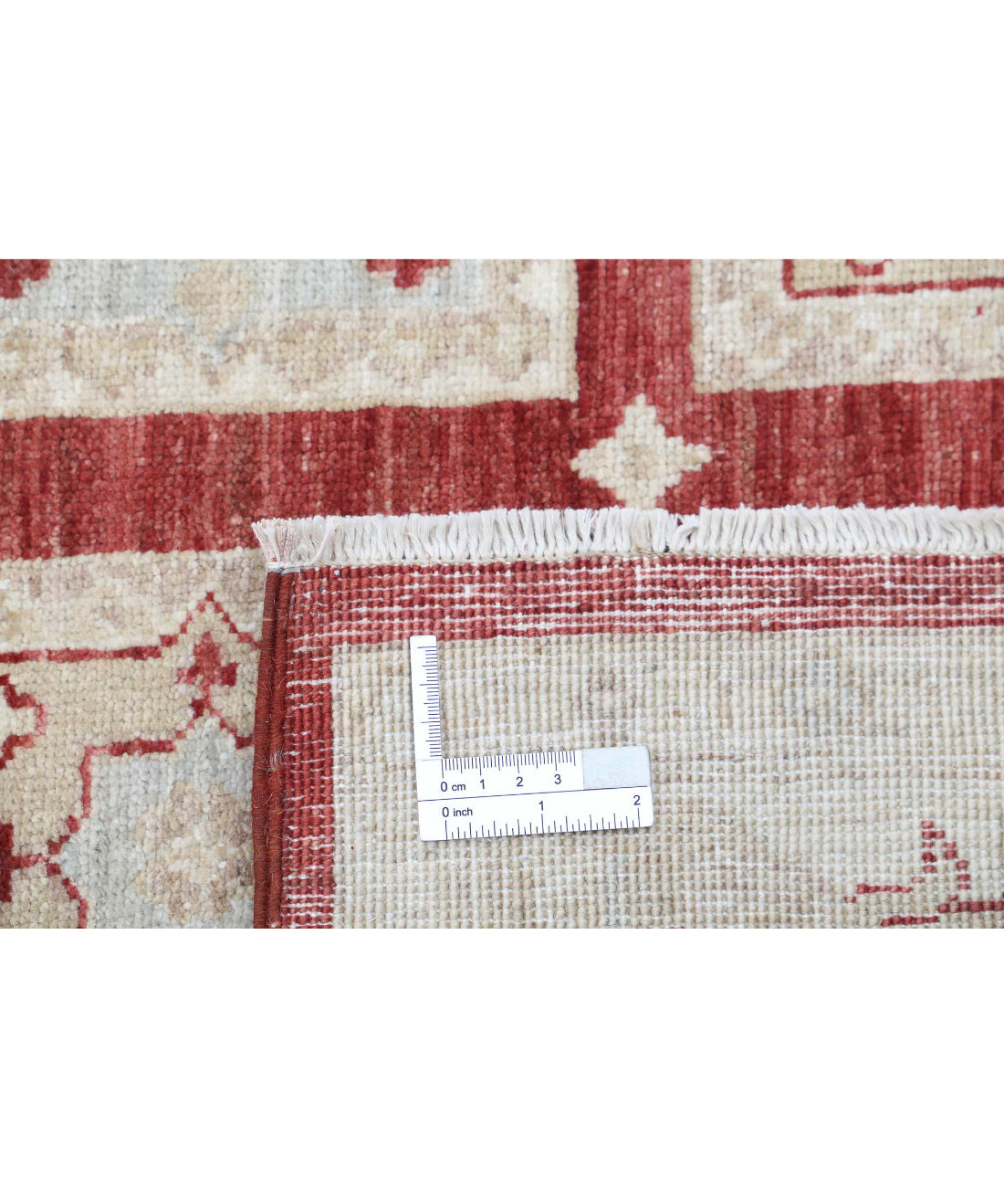 Bakhtiari 3'11'' X 6'0'' Hand-Knotted Wool Rug 3'11'' x 6'0'' (118 X 180) / Red / Ivory