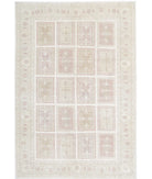 Bakhtiari 6'7'' X 9'8'' Hand-Knotted Wool Rug 6'7'' x 9'8'' (198 X 290) / Ivory / Taupe