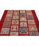 Bakhtiari 5'9'' X 8'0'' Hand-Knotted Wool Rug 5'9'' x 8'0'' (173 X 240) / Red / Red