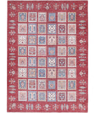 Bakhtiari 5'6'' X 7'6'' Hand-Knotted Wool Rug 5'6'' x 7'6'' (165 X 225) / Red / Red