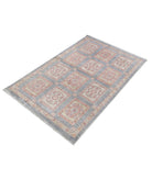 Bakhtiari 3'0'' X 4'9'' Hand-Knotted Wool Rug 3'0'' x 4'9'' (90 X 143) / Grey / Grey