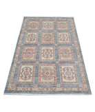 Bakhtiari 3'0'' X 4'9'' Hand-Knotted Wool Rug 3'0'' x 4'9'' (90 X 143) / Grey / Grey