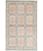 Bakhtiari 3'0'' X 4'9'' Hand-Knotted Wool Rug 3'0'' x 4'9'' (90 X 143) / Grey / Grey