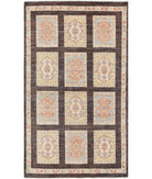 Bakhtiari 3'0'' X 5'2'' Hand-Knotted Wool Rug 3'0'' x 5'2'' (90 X 155) / Brown / Brown