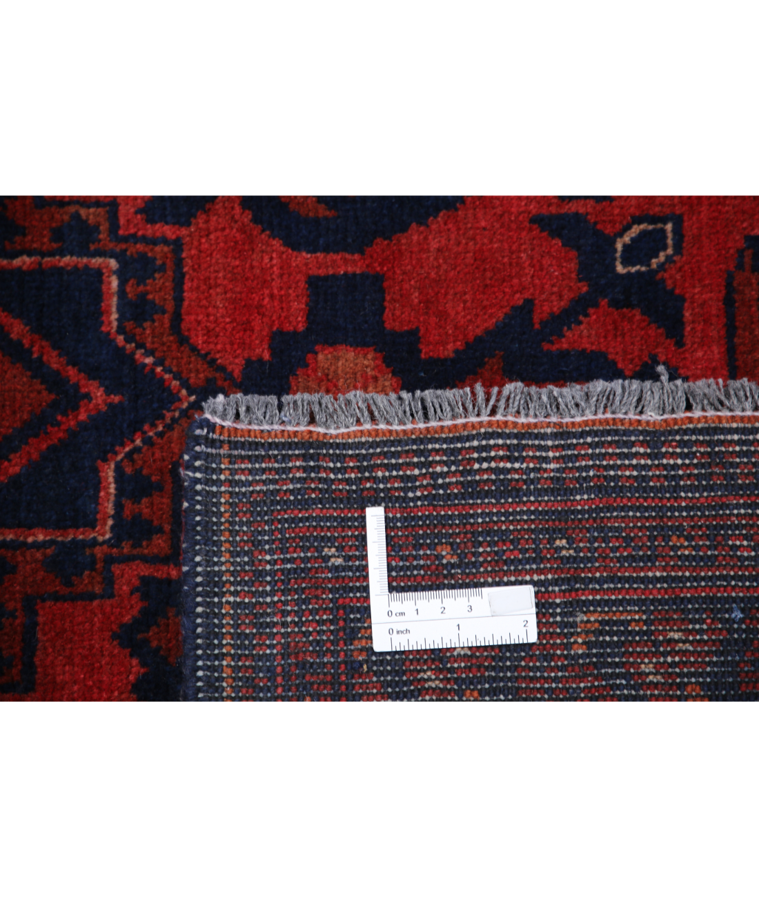 Afghan 8'0'' X 11'0'' Hand-Knotted Wool Rug 8'0'' x 11'0'' (240 X 330) / Red / N/A