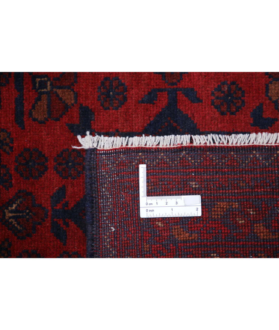 Afghan 8'1'' X 11'2'' Hand-Knotted Wool Rug 8'1'' x 11'2'' (243 X 335) / Red / N/A