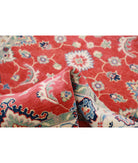 Kazak 3'2'' X 4'7'' Hand-Knotted Wool Rug 3'2'' x 4'7'' (95 X 138) / Red / Ivory