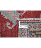 Kazak 7'8'' X 10'8'' Hand-Knotted Wool Rug 7'8'' x 10'8'' (230 X 320) / Red / Ivory