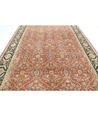 Agra 8'10'' X 11'8'' Hand-Knotted Wool Rug 8'10'' x 11'8'' (265 X 345) / Red / Black