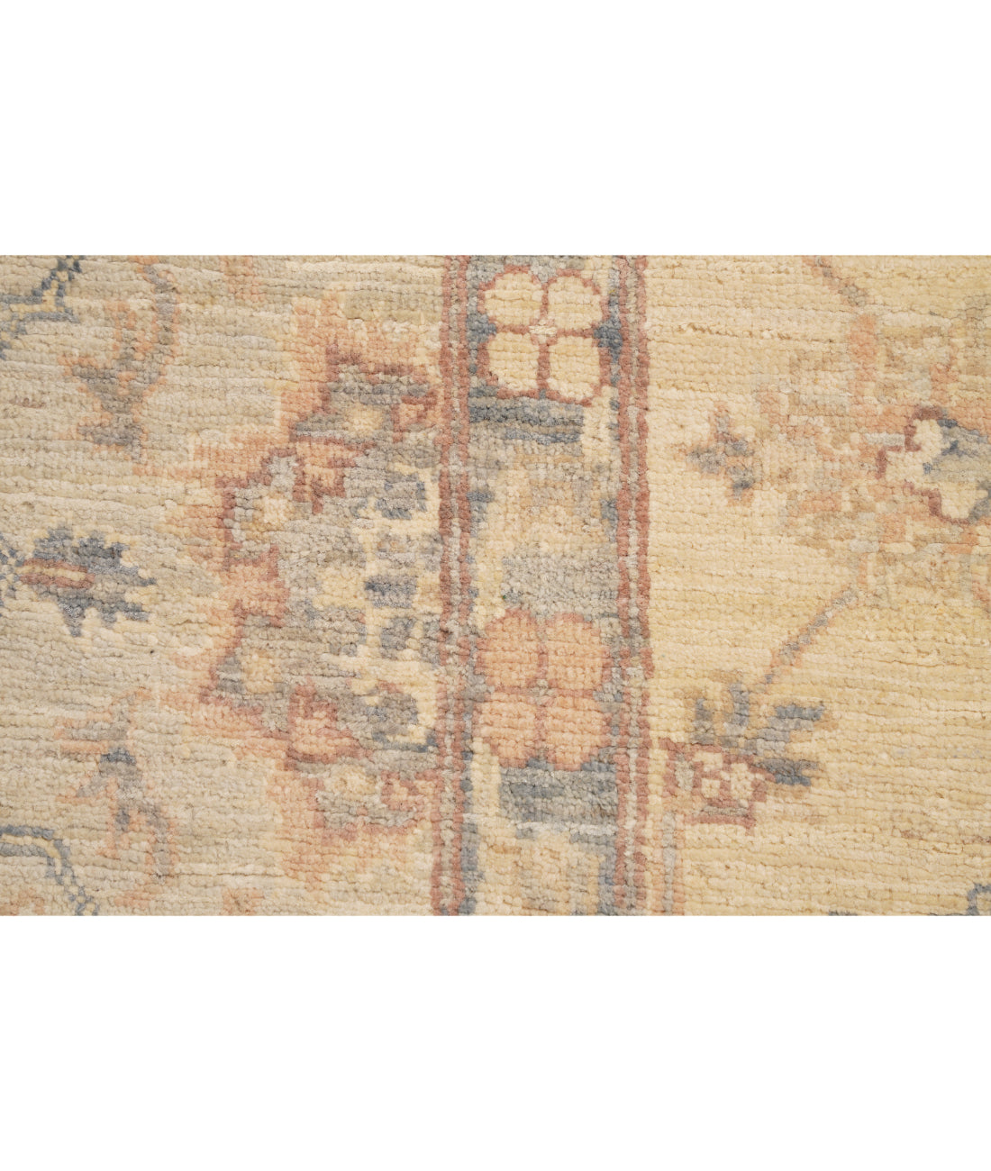 Ariana 5' 11" X 16' 8" Hand-Knotted Wool Rug 5' 11" X 16' 8" (180 X 508) / Grey / Blue