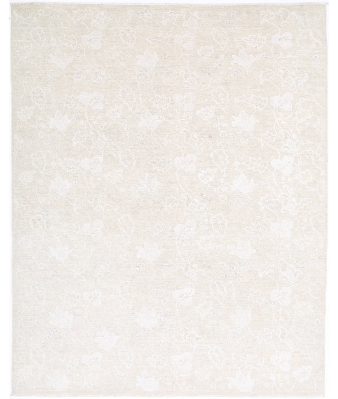 Artemix 7' 11" X 10' 1" Hand-Knotted Wool Rug 7' 11" X 10' 1" (241 X 307) / Taupe / Ivory