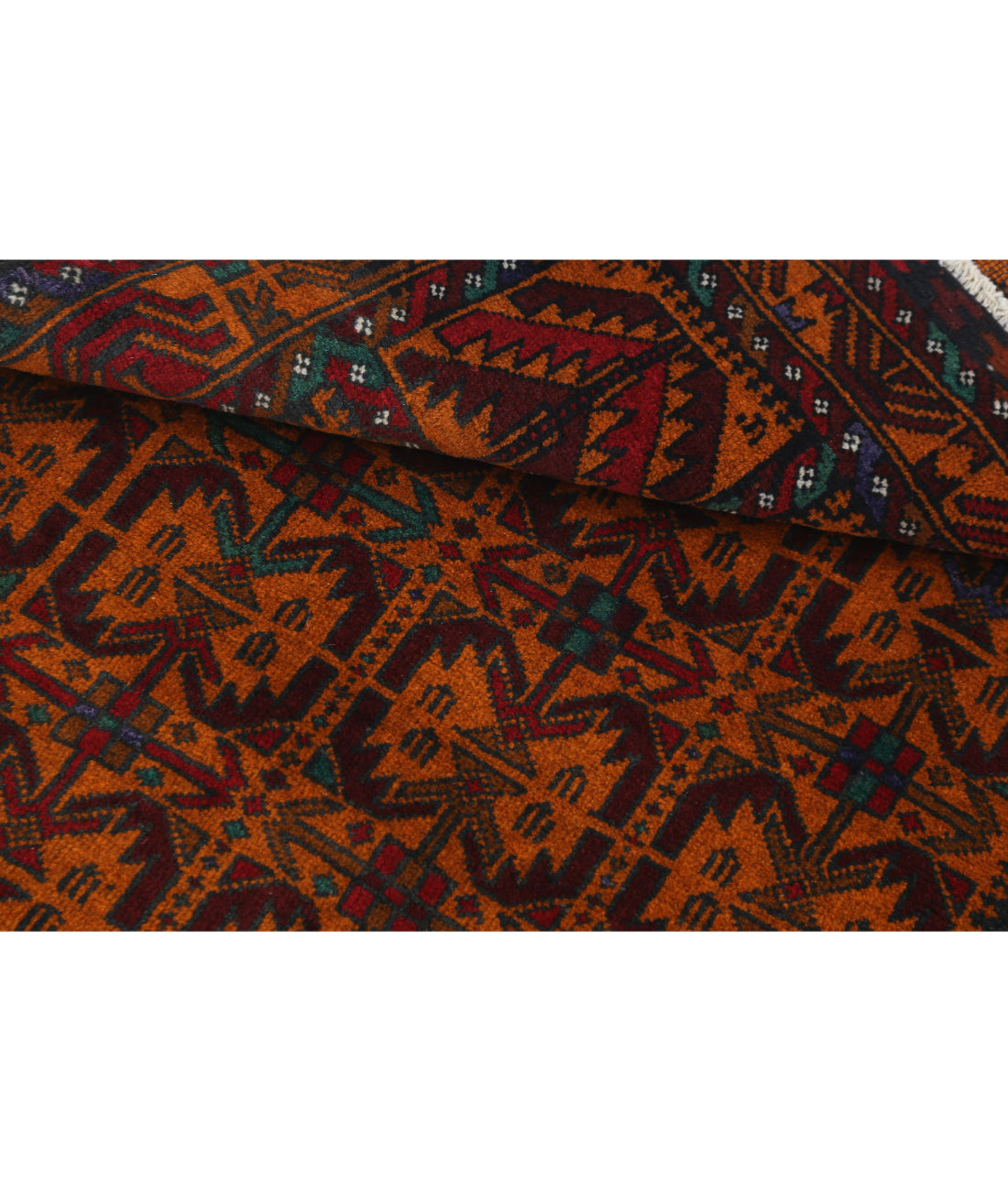 Baluch 2'10'' X 4'4'' Hand-Knotted Wool Rug 2'10'' x 4'4'' (85 X 130) / Red / N/A