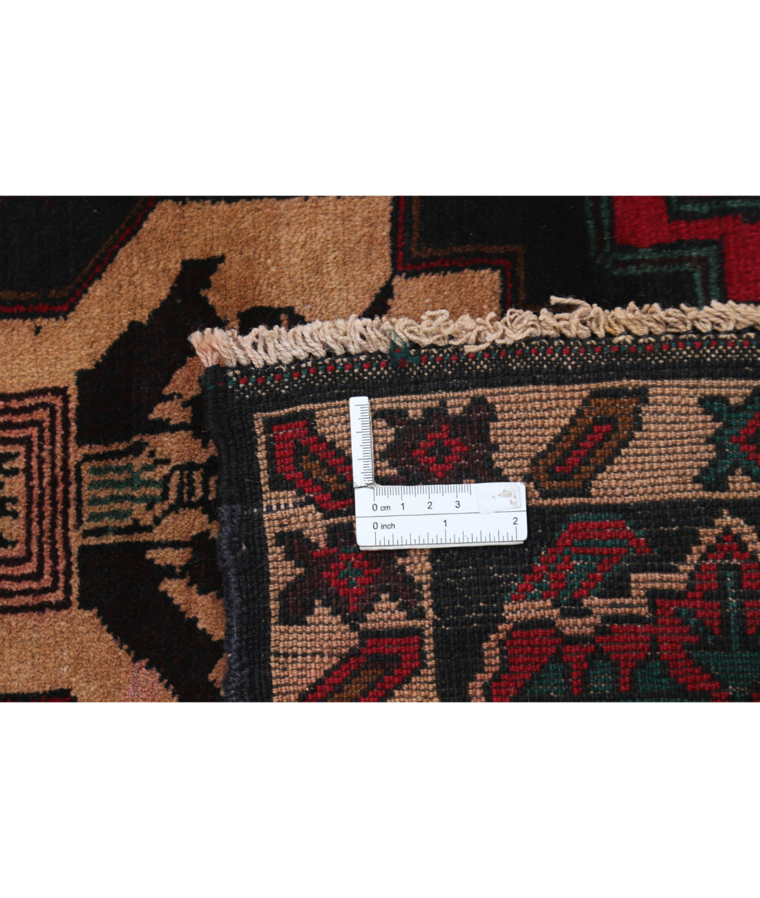 Baluch 2'11'' X 4'6'' Hand-Knotted Wool Rug 2'11'' x 4'6'' (88 X 135) / Red / N/A