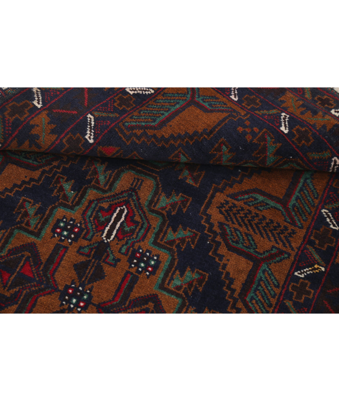 Baluch 2'11'' X 4'3'' Hand-Knotted Wool Rug 2'11'' x 4'3'' (88 X 128) / Red / N/A