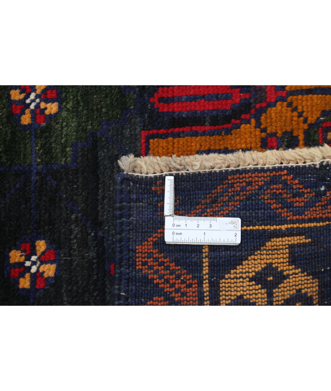 Baluch 3'0'' X 5'1'' Hand-Knotted Wool Rug 3'0'' x 5'1'' (90 X 153) / Red / N/A