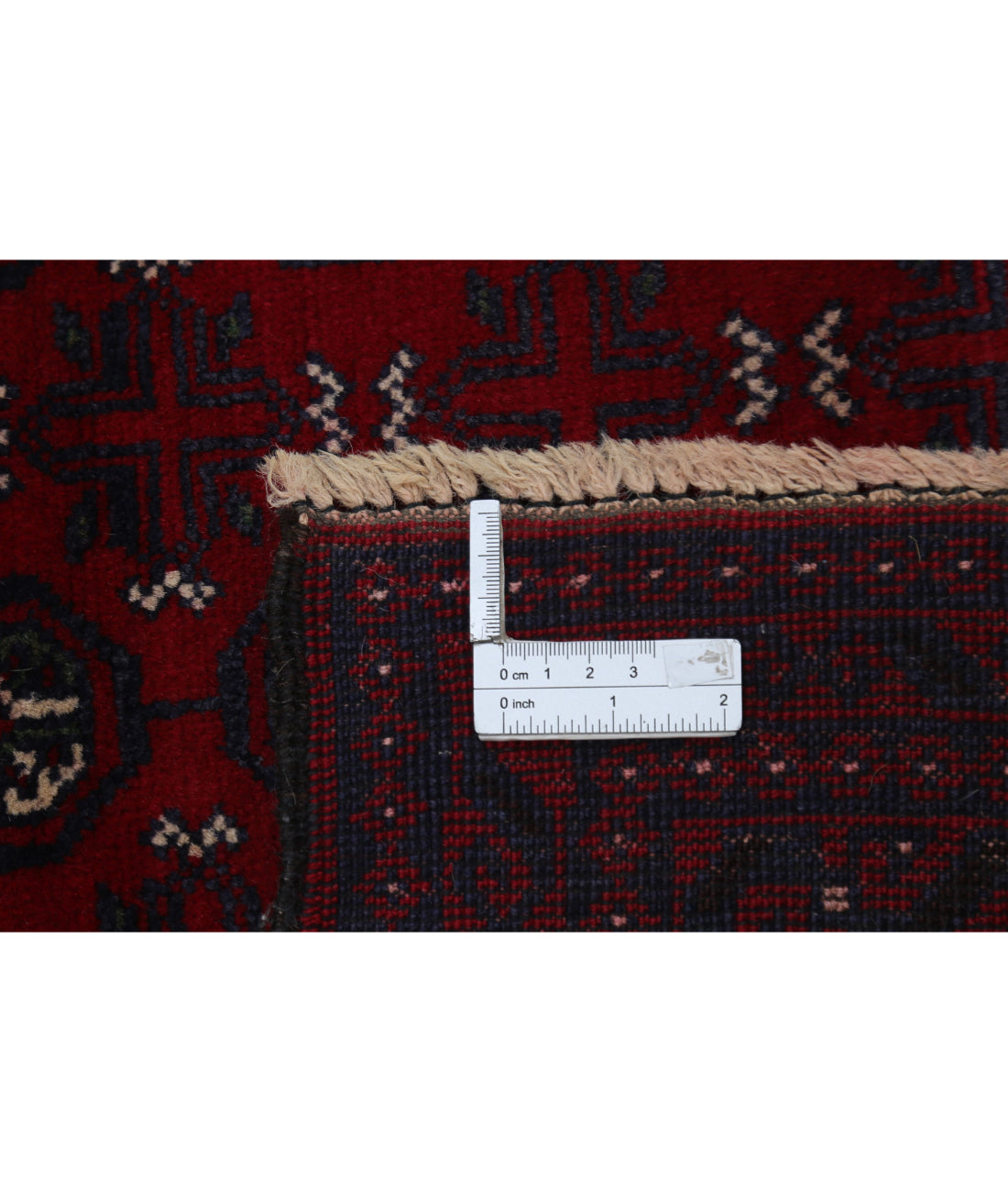 Baluch 3'0'' X 4'9'' Hand-Knotted Wool Rug 3'0'' x 4'9'' (90 X 143) / Red / N/A