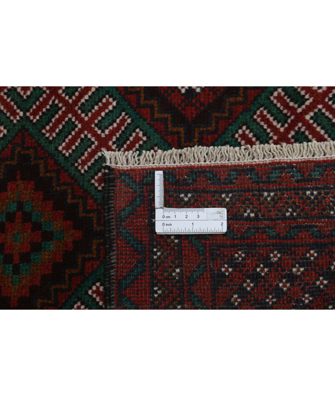 Baluch 2'10'' X 4'6'' Hand-Knotted Wool Rug 2'10'' x 4'6'' (85 X 135) / Red / N/A