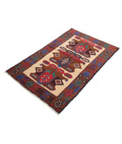 Baluch 2'11'' X 4'6'' Hand-Knotted Wool Rug 2'11'' x 4'6'' (88 X 135) / Red / N/A