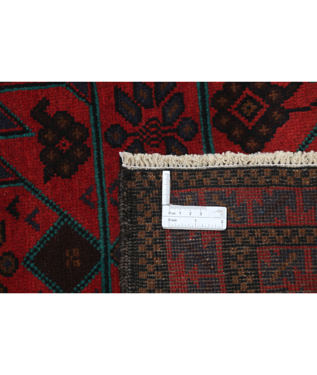 Baluch 3'0'' X 4'6'' Hand-Knotted Wool Rug 3'0'' x 4'6'' (90 X 135) / Red / N/A