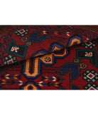 Baluch 2'11'' X 5'0'' Hand-Knotted Wool Rug 2'11'' x 5'0'' (88 X 150) / Red / N/A
