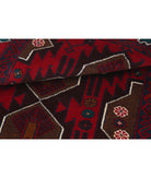 Baluch 2'9'' X 4'8'' Hand-Knotted Wool Rug 2'9'' x 4'8'' (83 X 140) / Red / N/A
