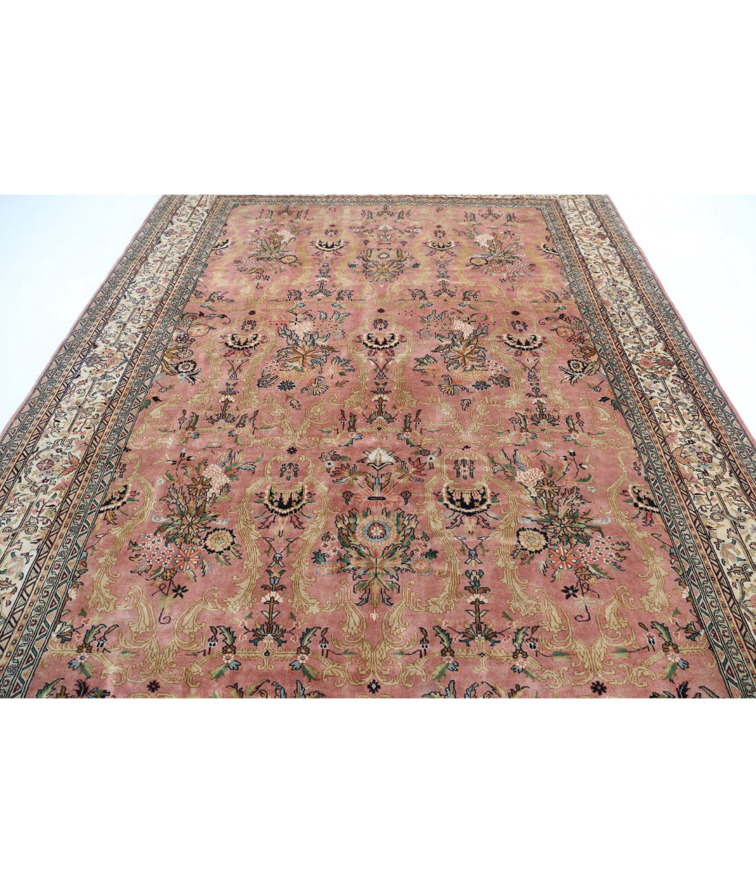 Bijar 8'4'' X 11'2'' Hand-Knotted Wool Rug 8'4'' x 11'2'' (250 X 335) / Rust / Ivory