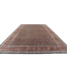 Bijar 11'8'' X 18'2'' Hand-Knotted Wool Rug 11'8'' x 18'2'' (273 X 353) / Blue / Red
