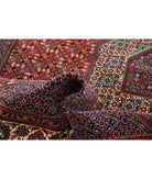 Bijar 6'7'' X 9'11'' Hand-Knotted Wool Rug 6'7'' x 9'11'' (198 X 298) / Red / Ivory