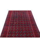 Bokhara 4'7'' X 7'7'' Hand-Knotted Wool Rug 4'7'' x 7'7'' (138 X 228) / Red / Blue