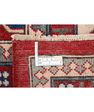 Kazak 8'0'' X 9'9'' Hand-Knotted Wool Rug 8'0'' x 9'9'' (240 X 293) / Red / Ivory