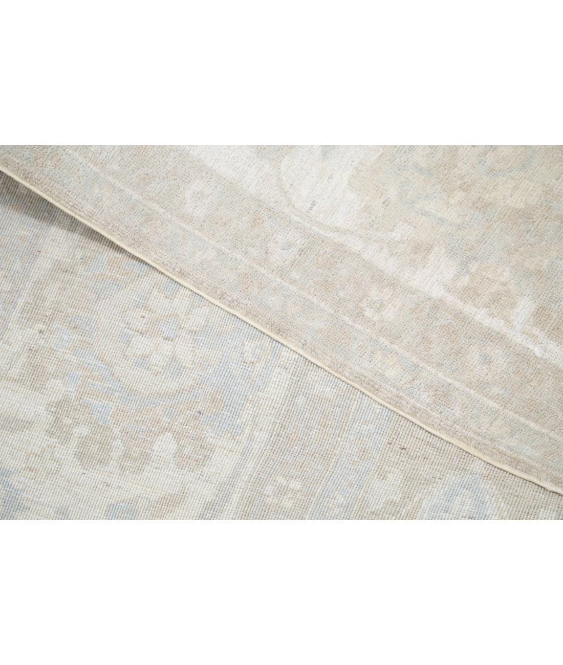 Serenity 8' 7" X 11' 9" Hand-Knotted Wool Rug 8' 7" X 11' 9" (262 X 358) / Taupe / Ivory