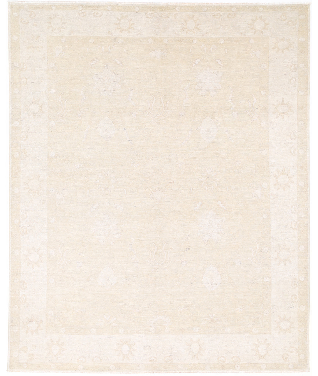 Serenity 8' 0" X 9' 10" Hand-Knotted Wool Rug 8' 0" X 9' 10" (244 X 300) / Beige / Ivory