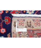 Hamadan 3'4'' X 9'9'' Hand-Knotted Wool Rug 3'4'' x 9'9'' (100 X 293) / Blue / Red
