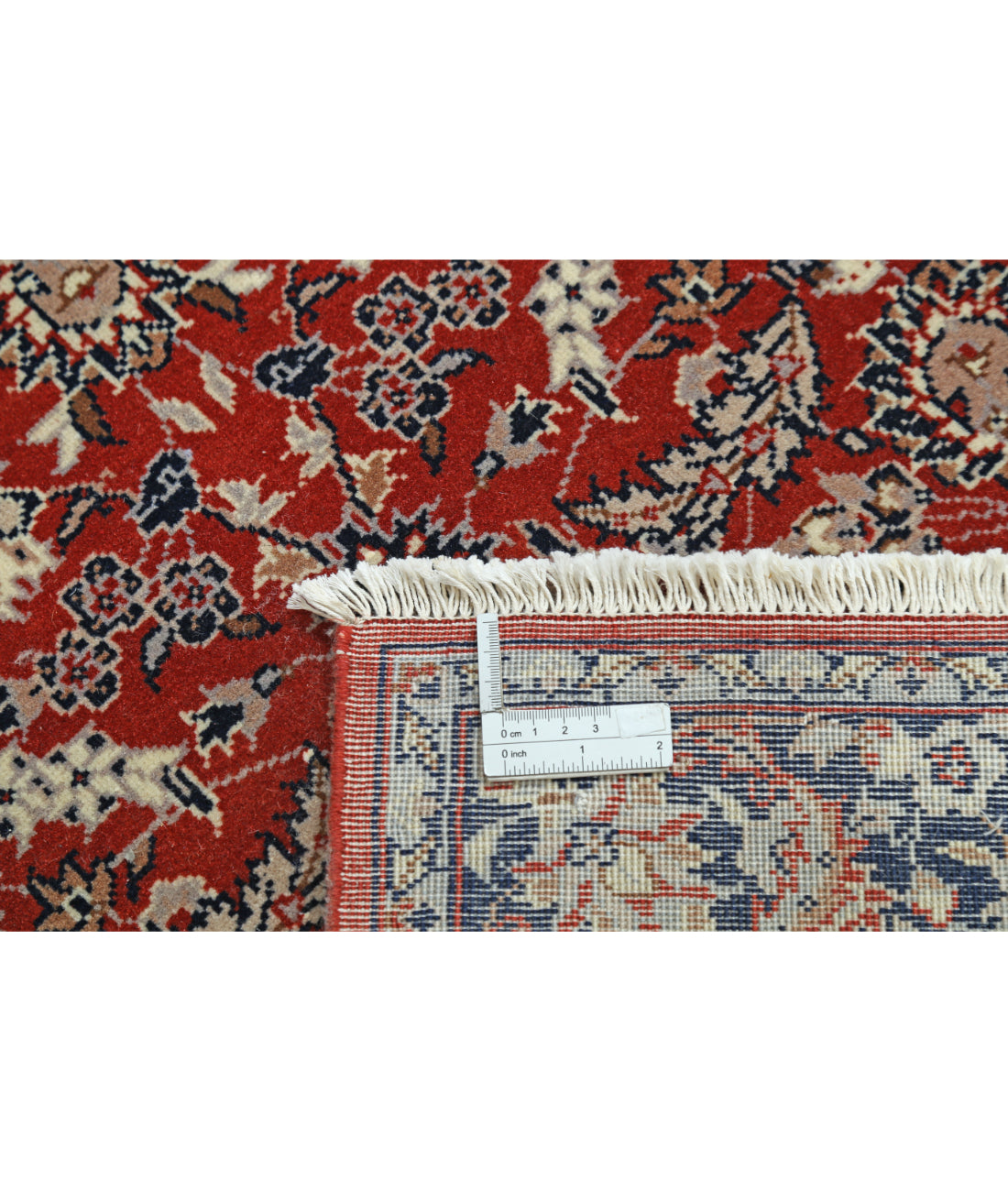 Heritage 2' 6" X 12' 0" Hand-Knotted Wool Rug 2' 6" X 12' 0" (76 X 366) / Red / Ivory