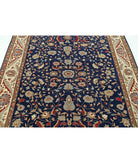 Heritage 5' 0" X 7' 5" Hand-Knotted Wool Rug 5' 0" X 7' 5" (152 X 226) / Blue / Ivory