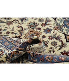 Heritage 8' 2" X 11' 5" Hand-Knotted Wool Rug 8' 2" X 11' 5" (249 X 348) / Ivory / Blue