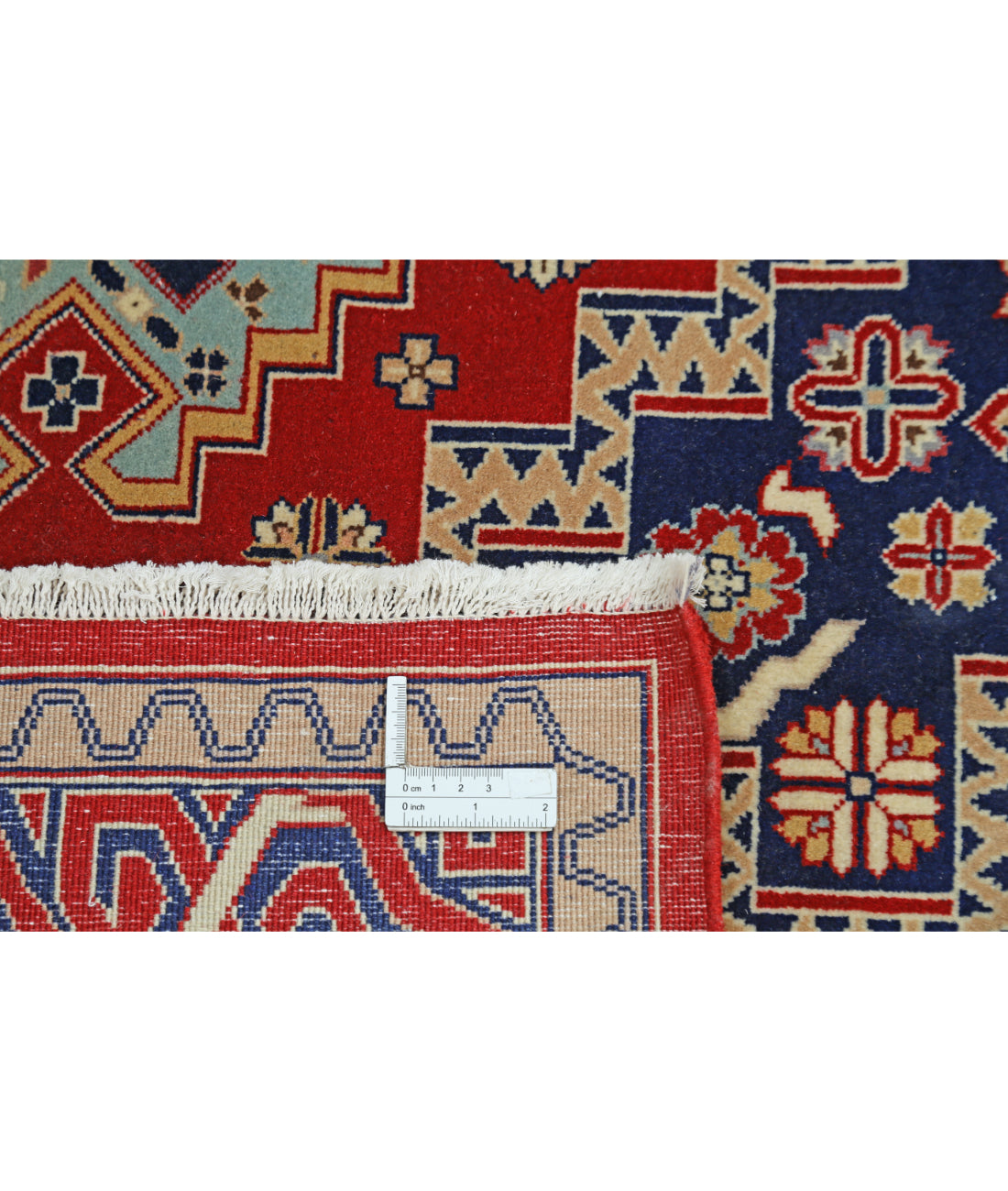 Heritage 7' 11" X 9' 11" Hand-Knotted Wool Rug 7' 11" X 9' 11" (241 X 302) / Red / Blue