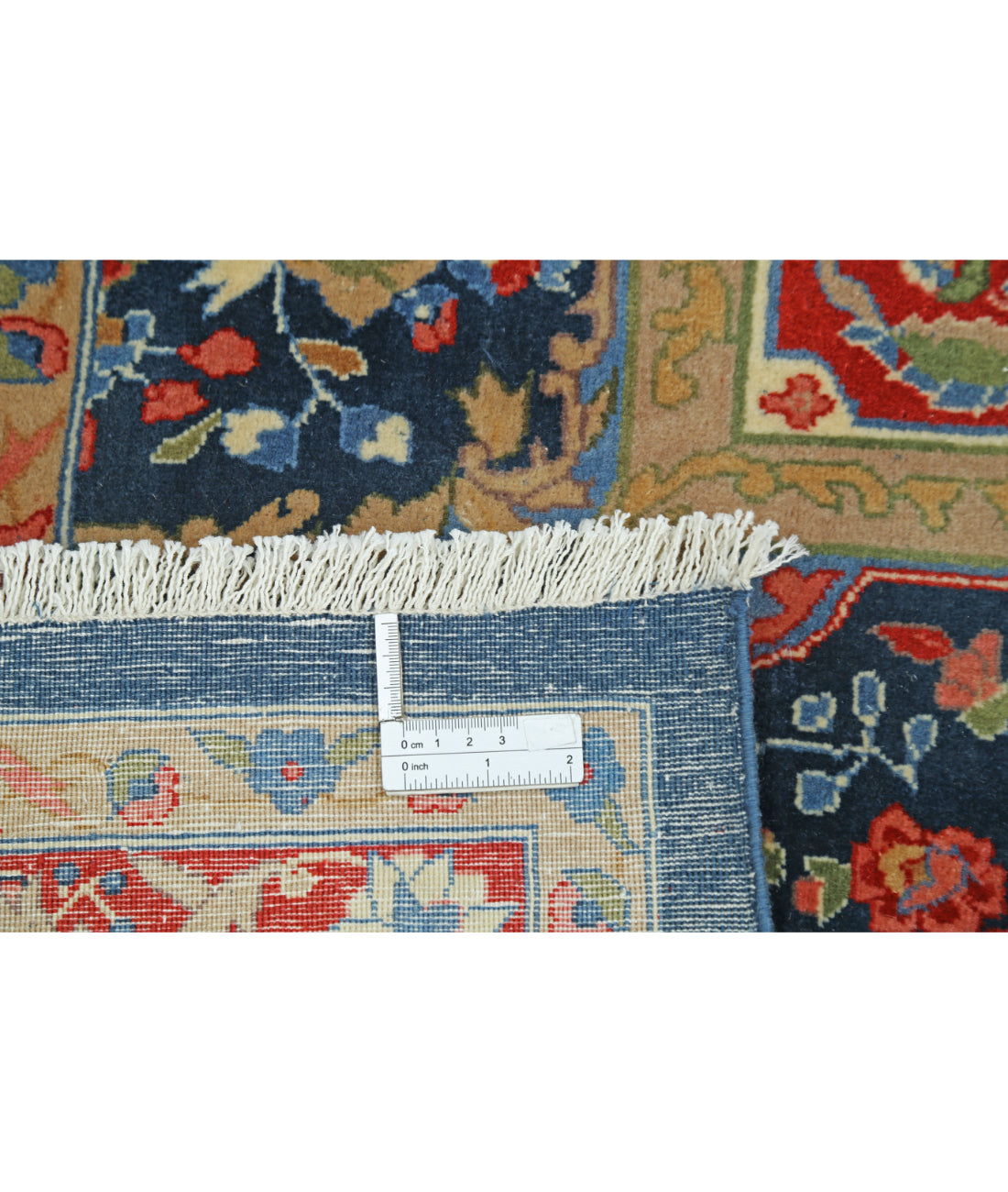 Heritage 7' 11" X 9' 9" Hand-Knotted Wool Rug 7' 11" X 9' 9" (241 X 297) / Beige / Blue