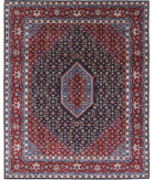 Heritage 8' 0" X 9' 10" Hand-Knotted Wool Rug 8' 0" X 9' 10" (244 X 300) / Blue / Red
