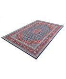 Heritage 6' 0" X 9' 2" Hand-Knotted Wool Rug 6' 0" X 9' 2" (183 X 279) / Blue / Red
